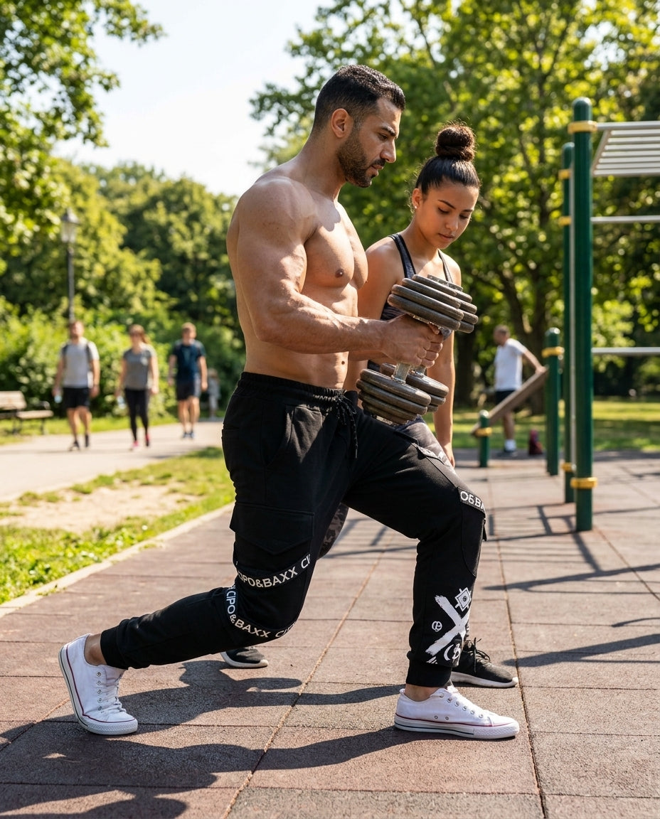 Cipo & Baxx SNOOP Herren Trainingsanzug Sweatshirt + Jogginghose CLR140