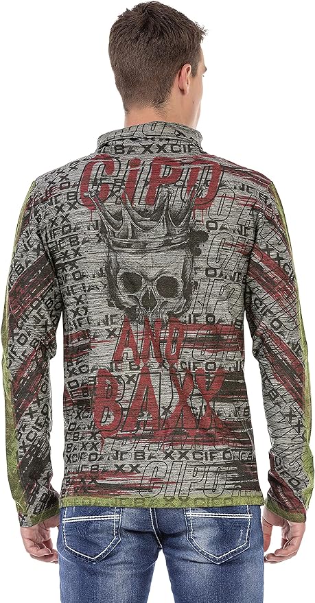 Cipo & Baxx SHANE Herren Shirt CL468