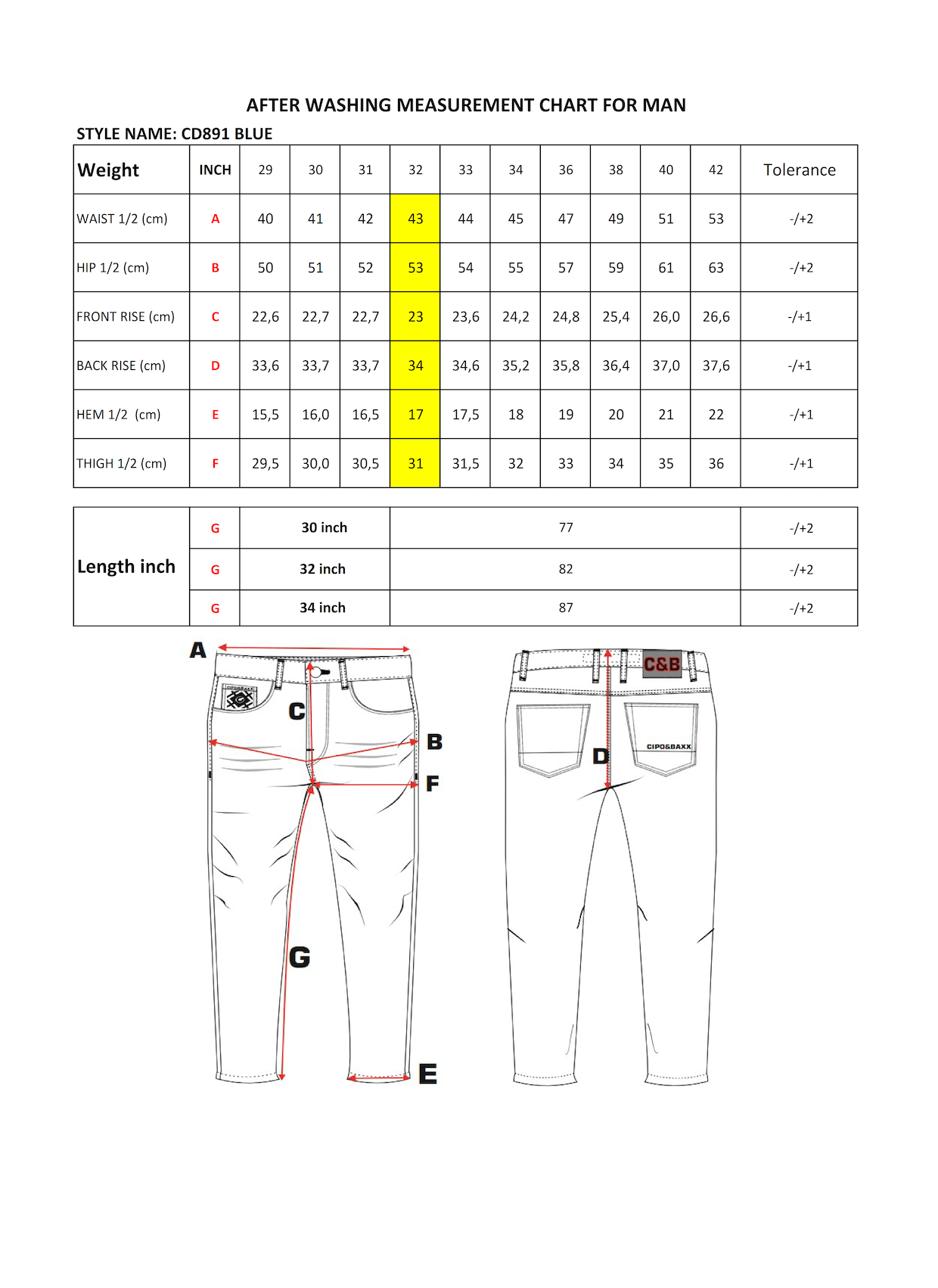 Cipo & Baxx DEROI Herren Jeans Denim CD891