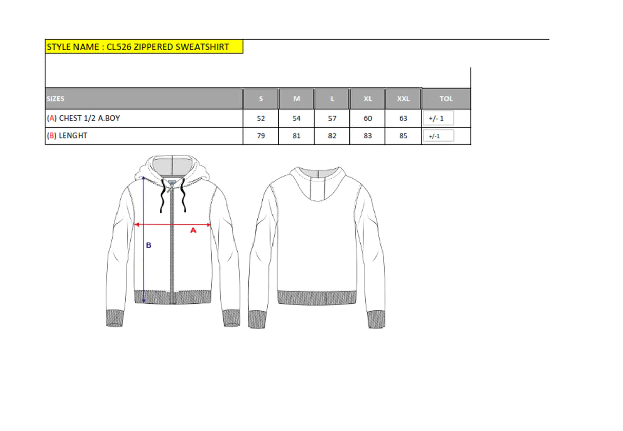 Cipo & Baxx SERG men's hooded sweat jacket CL526