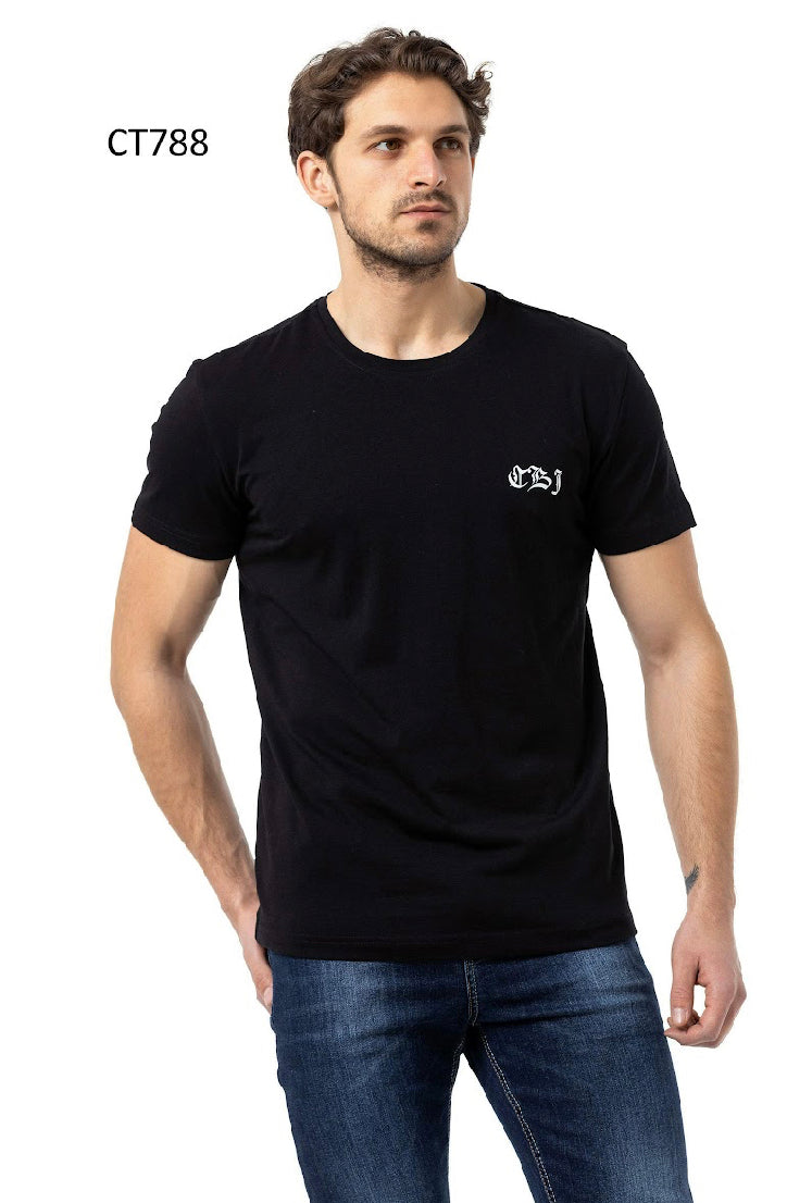 Cipo & Baxx ANAR black Herren T-Shirt CT788