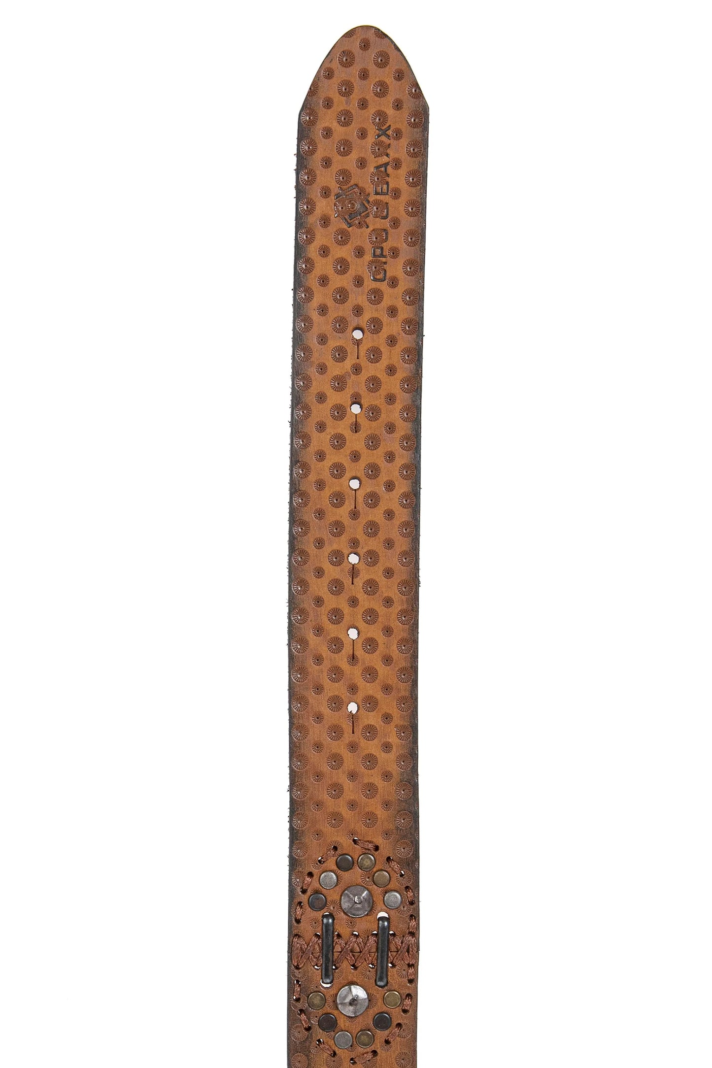 Cipo & Baxx Herren Leder Gürtel CG155 Braun