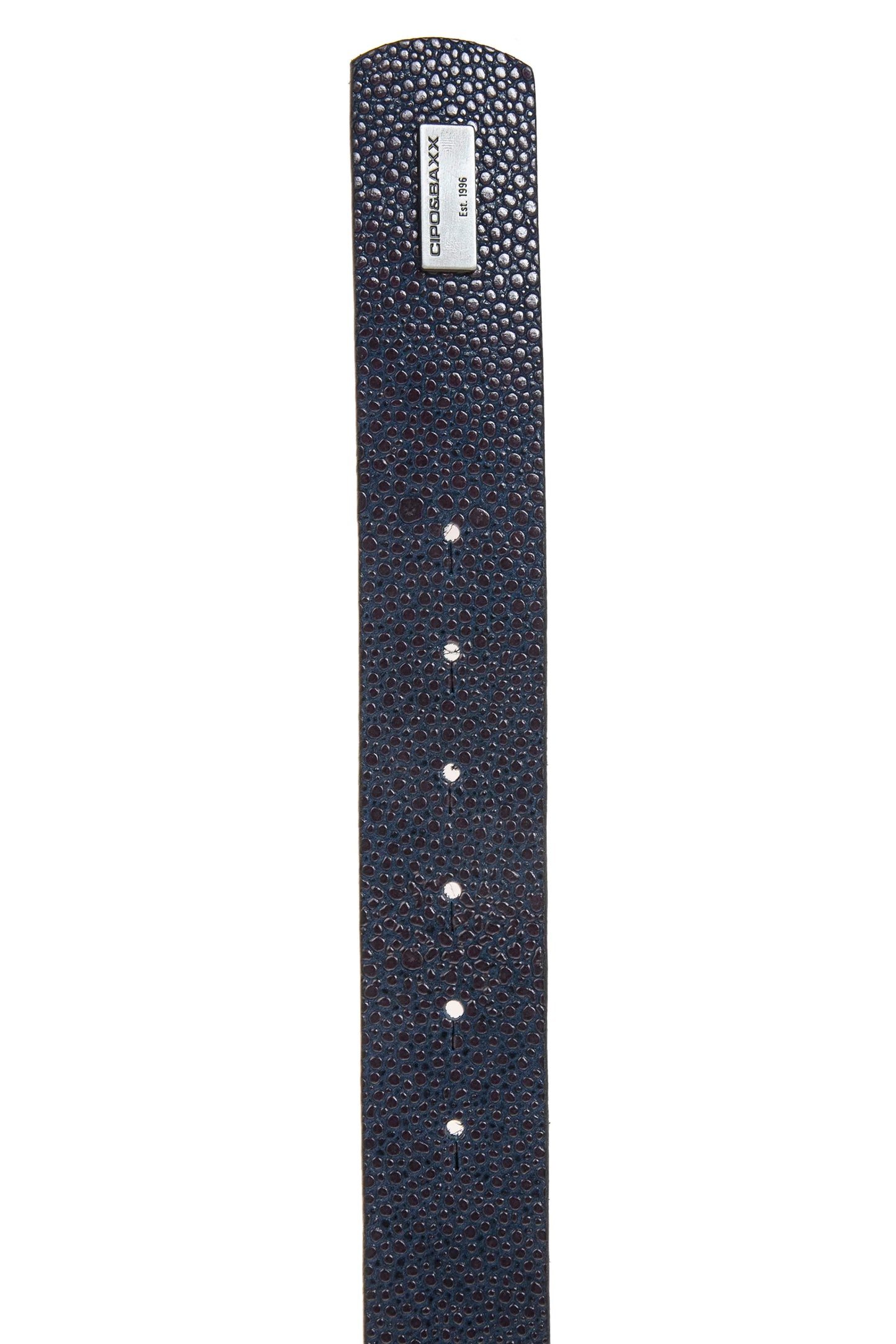 Cipo & Baxx Herren Leder Gürtel CG119 Blue