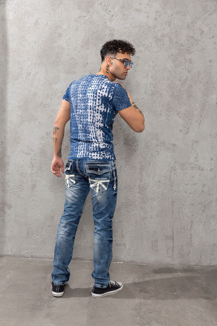 Cipo & Baxx UNION Herren Jeans Denim CD149