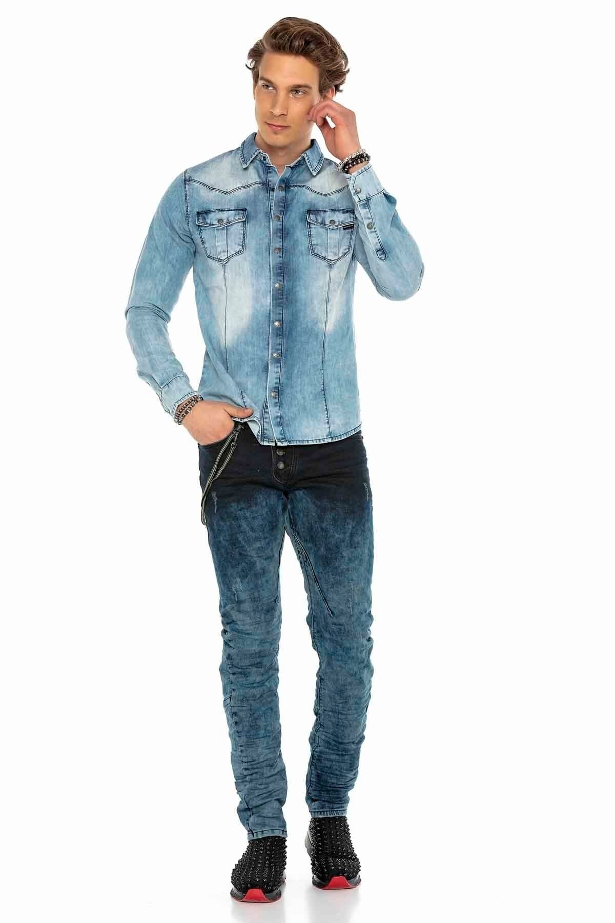 Cipo & Baxx GAS Herren Jeans Denim CD155