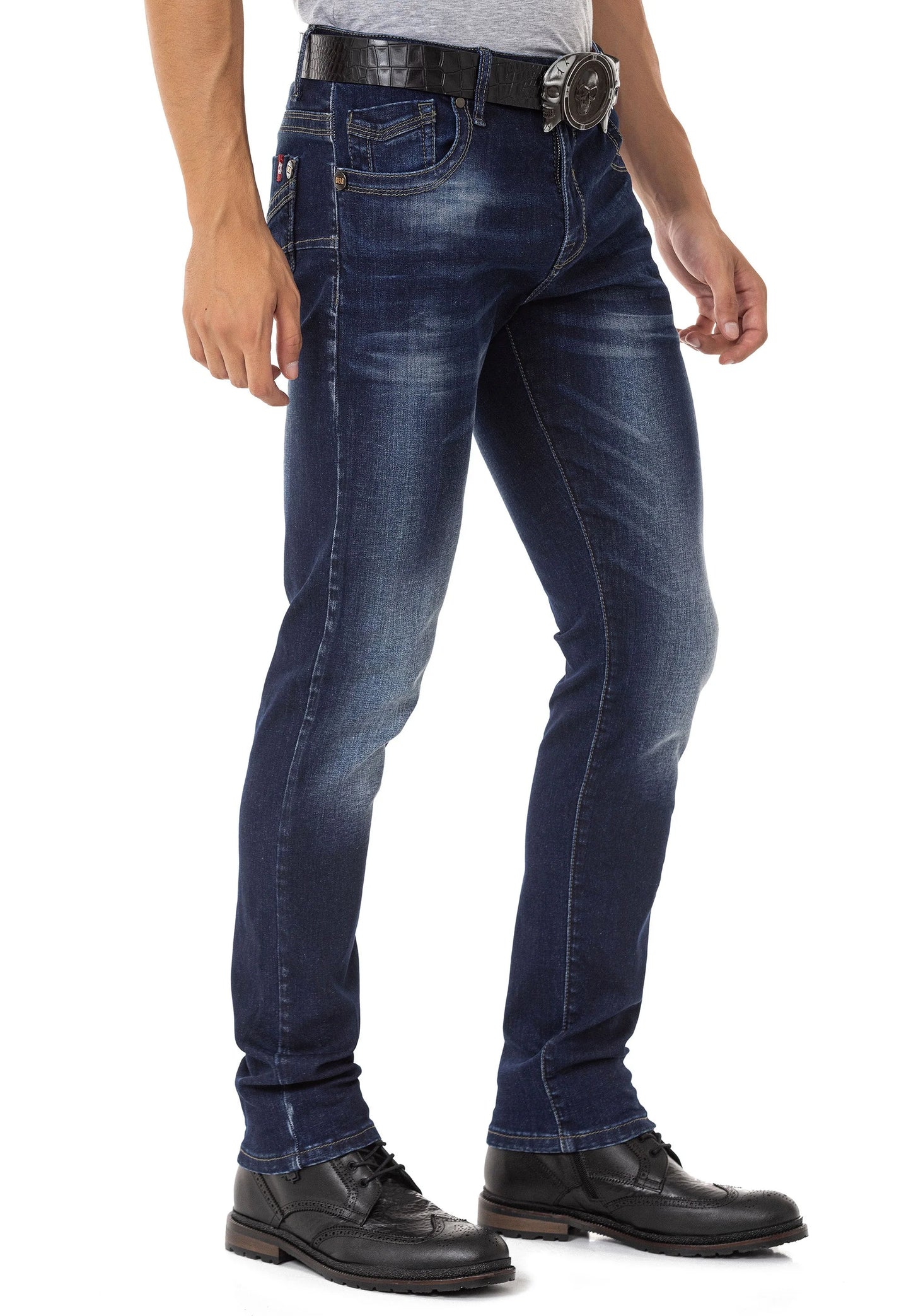 Cipo & Baxx ALAIN Herren Jeans Denim darkblue CD811