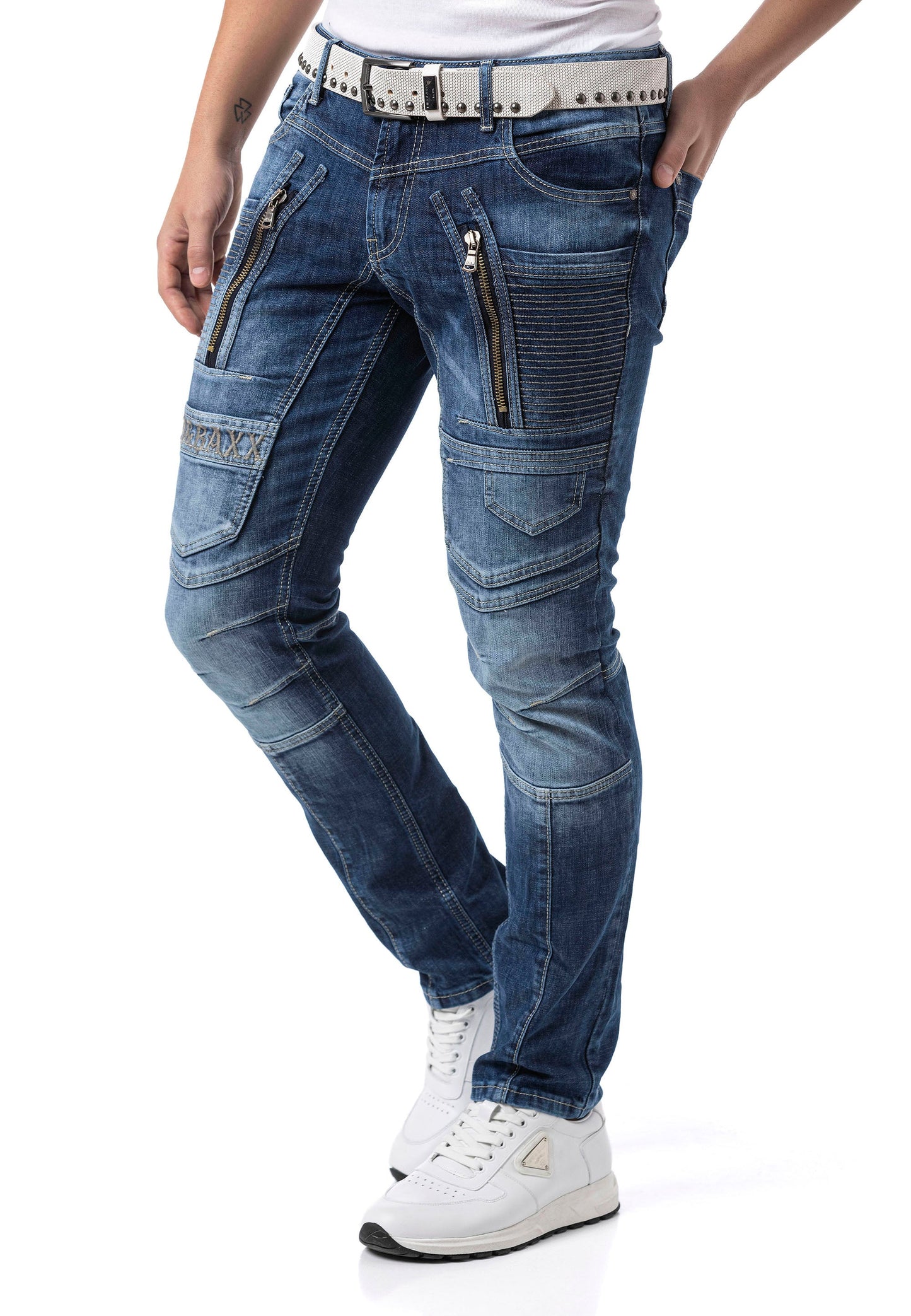Cipo & Baxx STARGATE Herren Jeans Denim Blue CD844