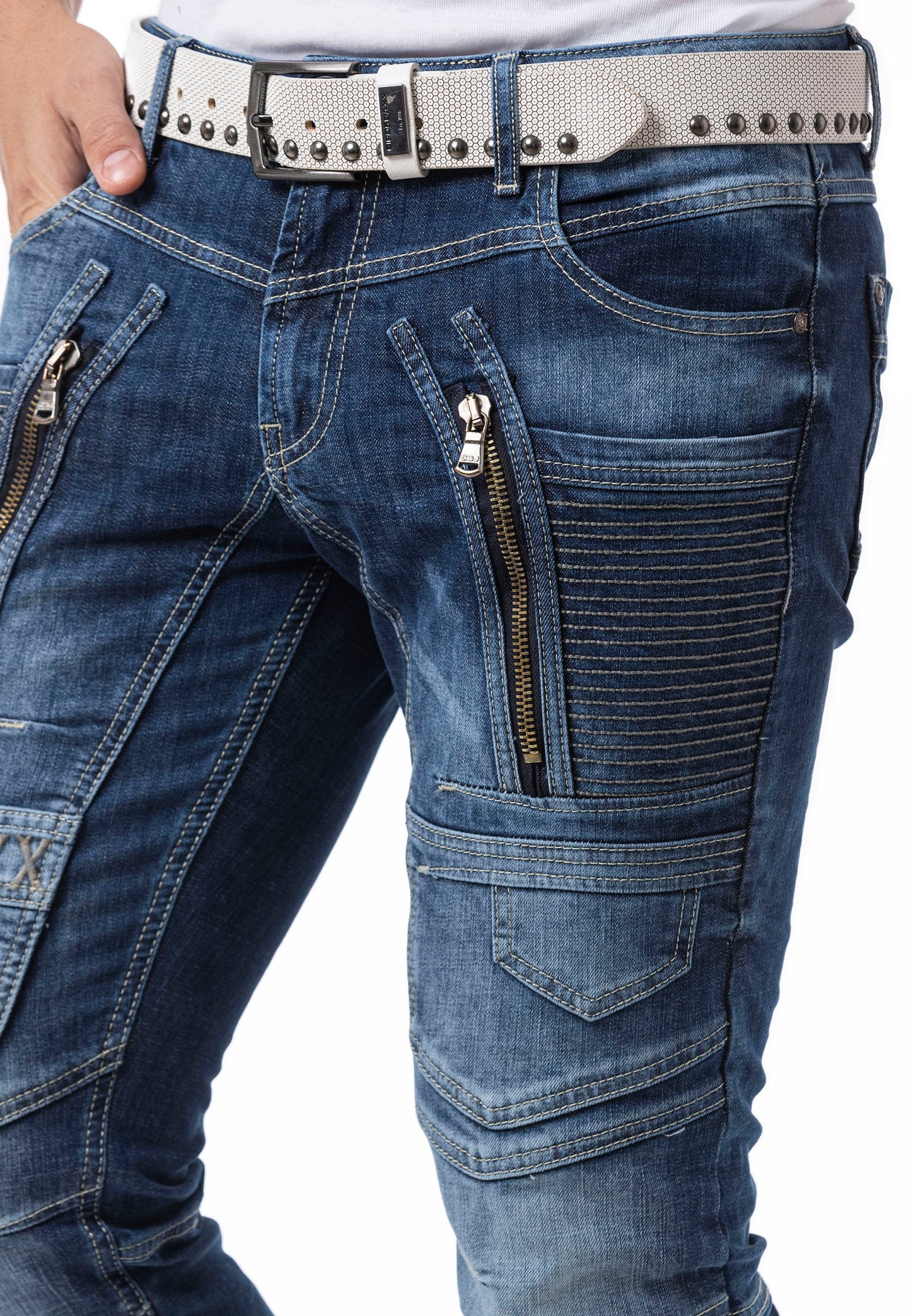 Cipo & Baxx STARGATE Herren Jeans Denim Blue CD844