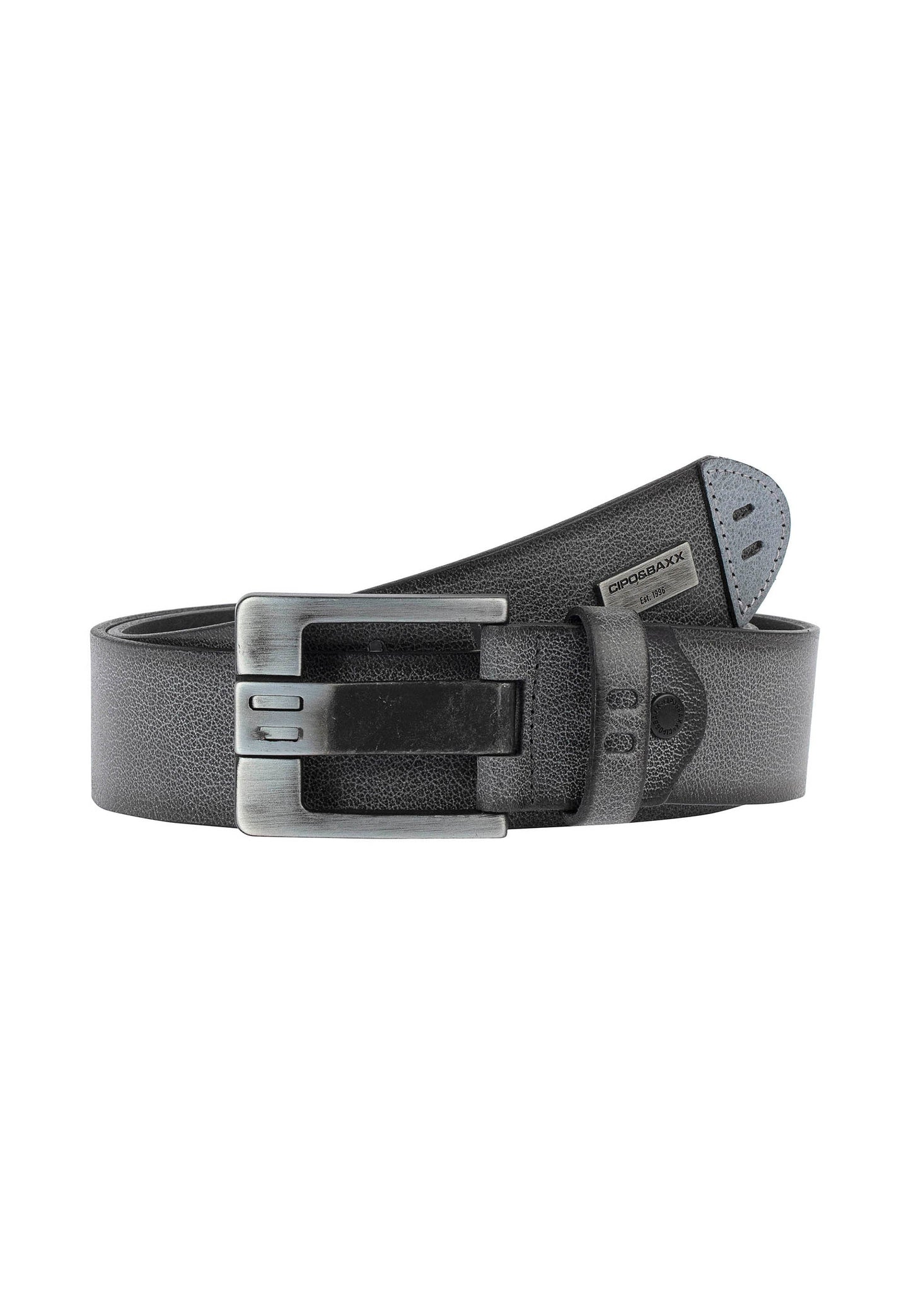 Cipo & Baxx Herren Leder Gürtel CG106
