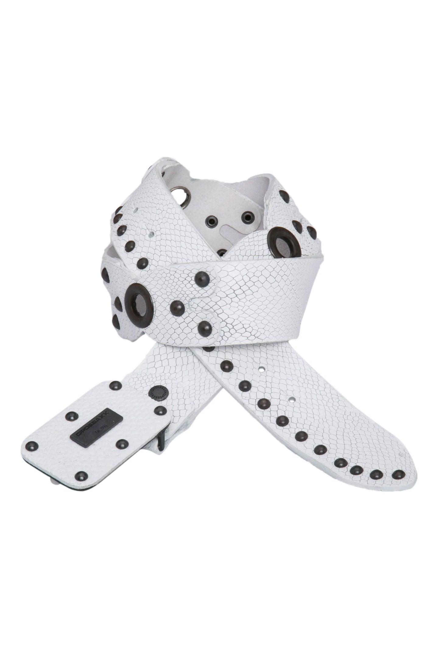 Cipo & Baxx Herren Leder Gürtel CG133 weiss