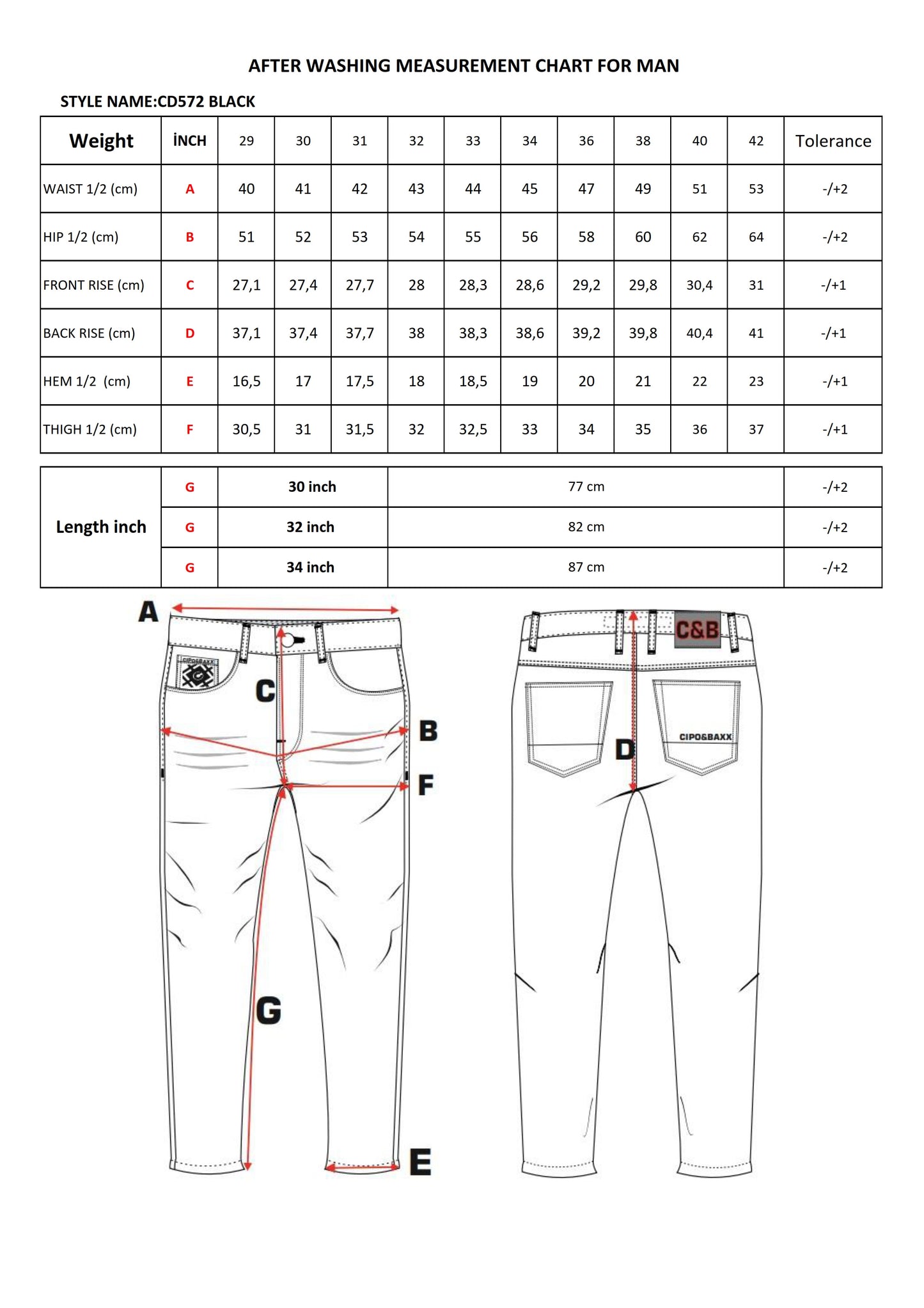 Cipo & Baxx BEND Herren Jeans Denim CD572