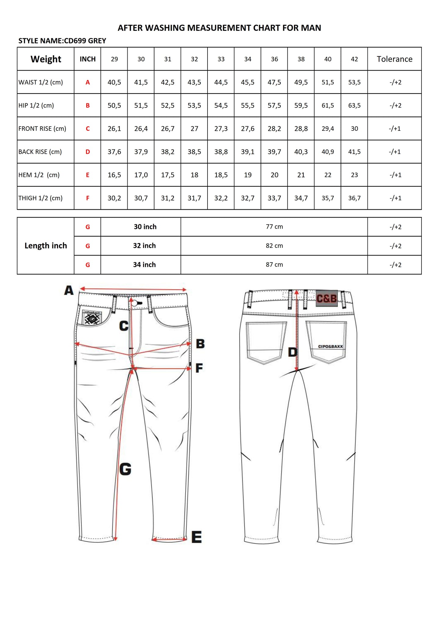 Cipo & Baxx RAMON Herren Jeans Denim CD699