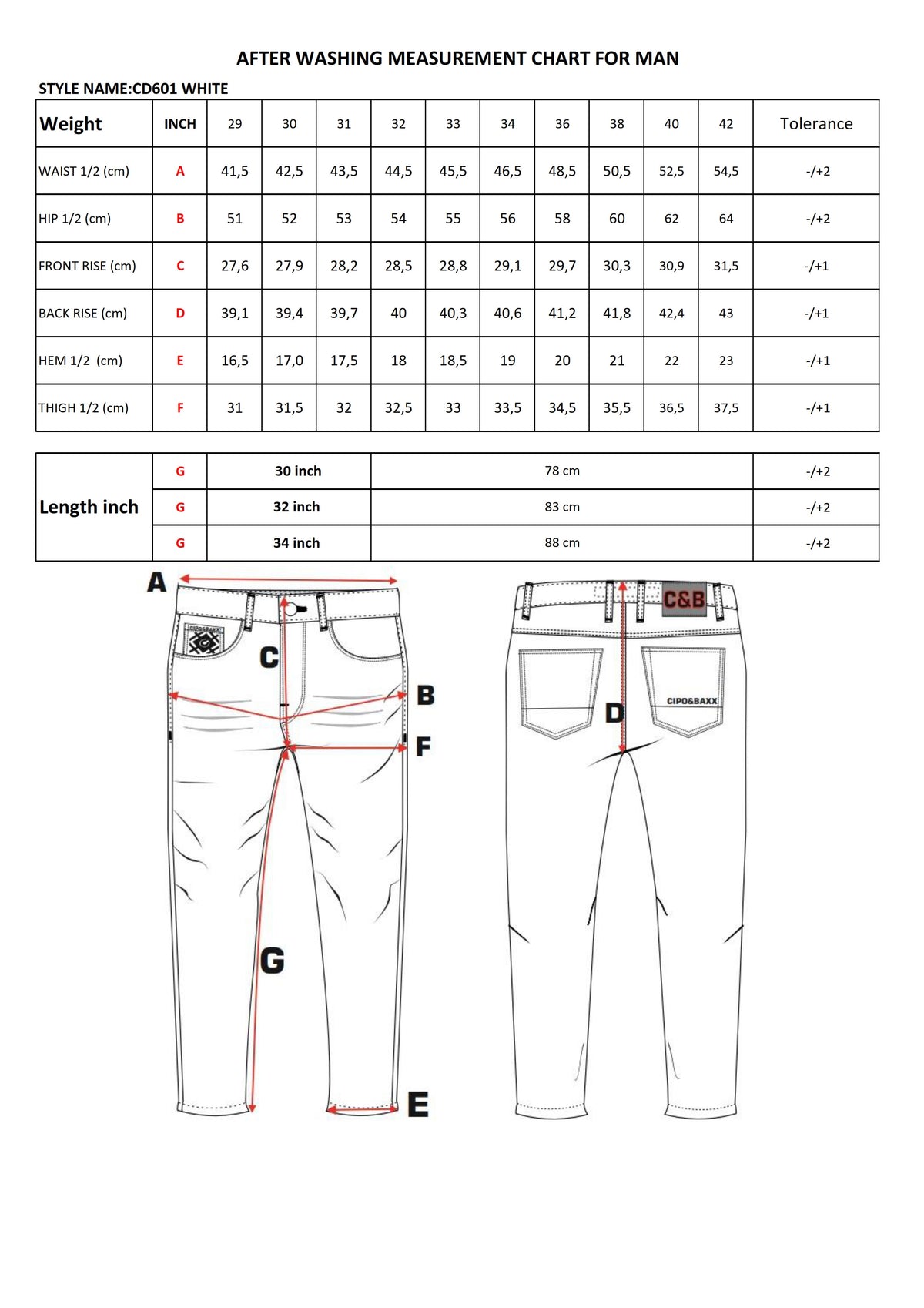 Cipo & Baxx ELLIOTT Herren Jeans Denim CD601 - Persvision