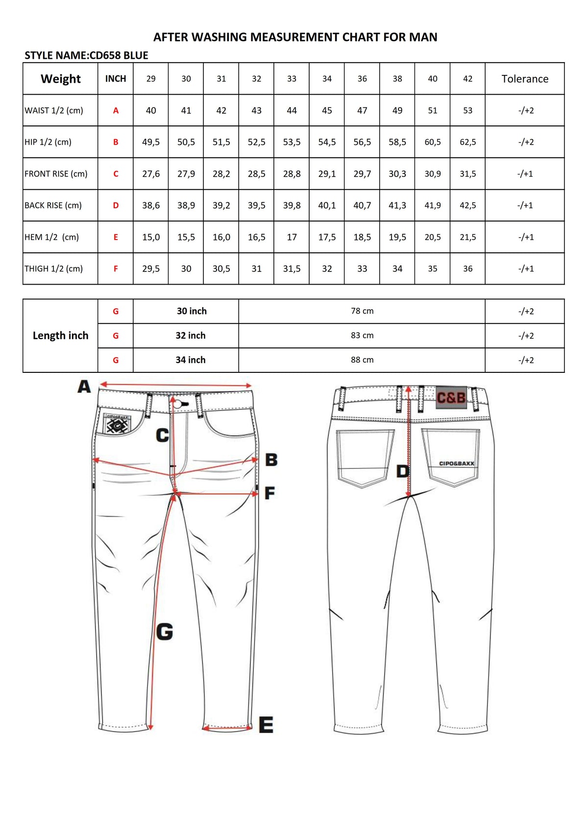 Cipo & Baxx ETERNAL Herren Jeans Denim CD658 - Persvision