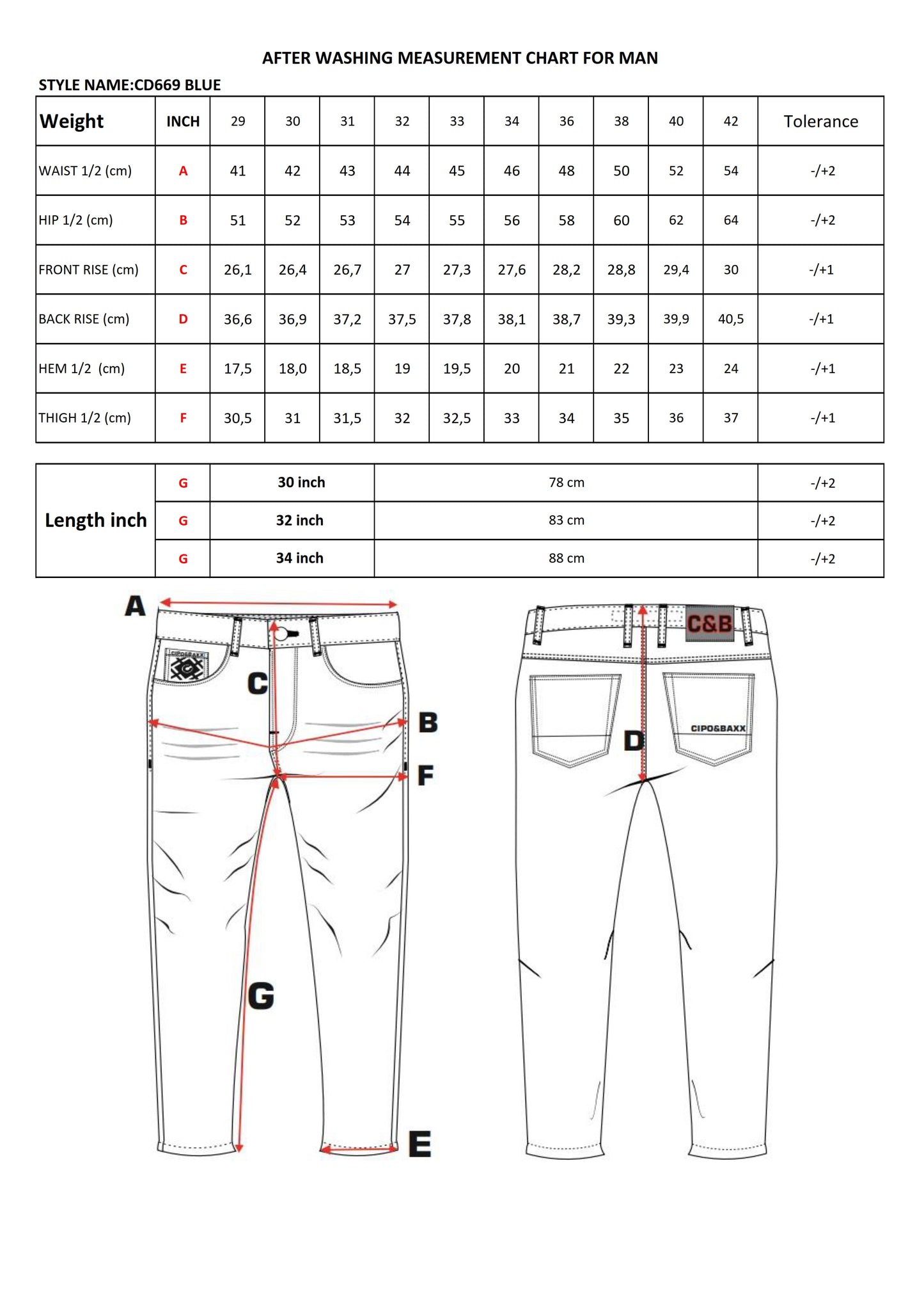 Cipo & Baxx ARTUR Herren Jeans Denim CD669