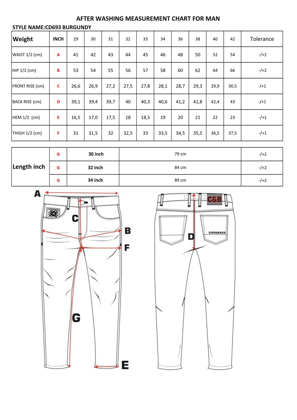 Cipo & Baxx GRANADA Herren Jeans Denim CD693