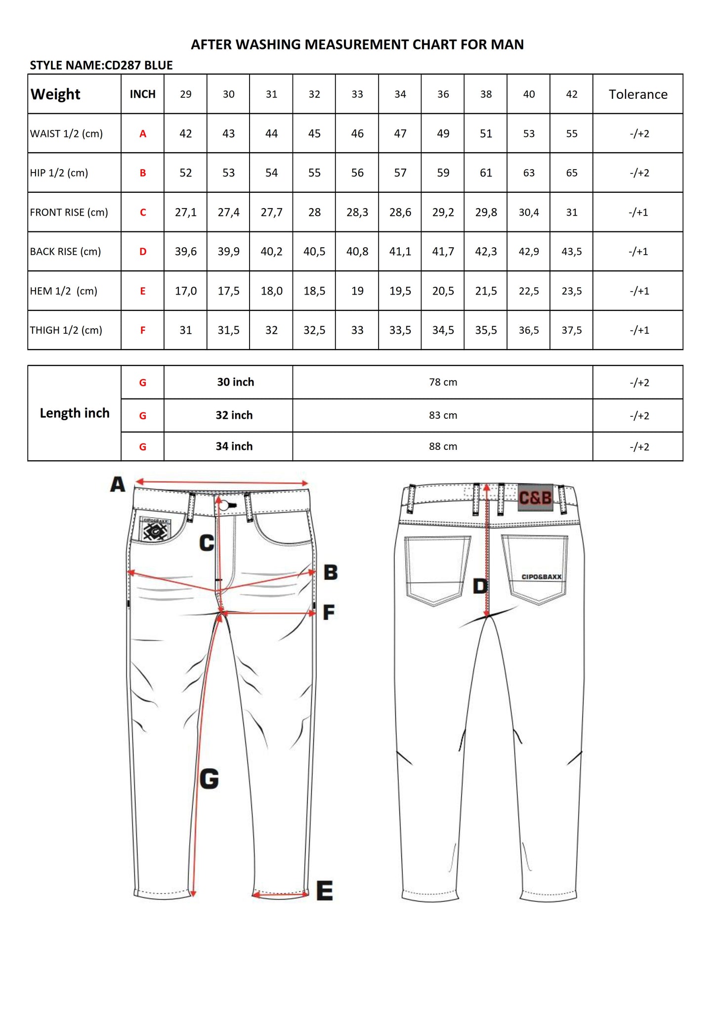 Cipo & Baxx PRINCETON Herren Jeans Denim CD287