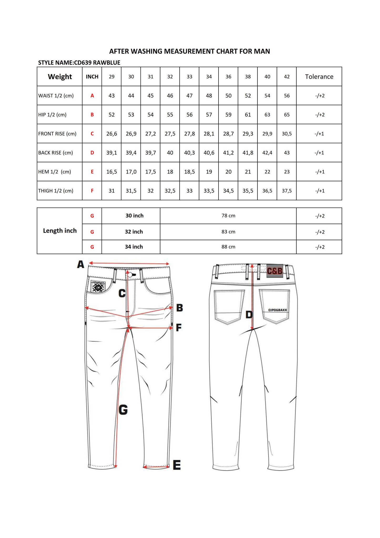 Cipo & Baxx DELTA Herren Jeans Denim CD639