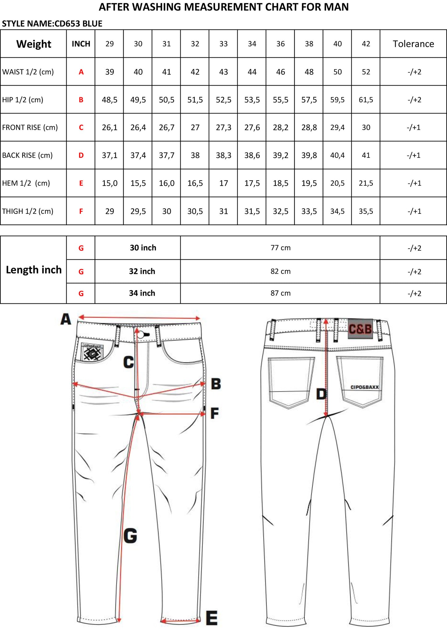 Cipo & Baxx BALI Herren Jeans Denim CD673