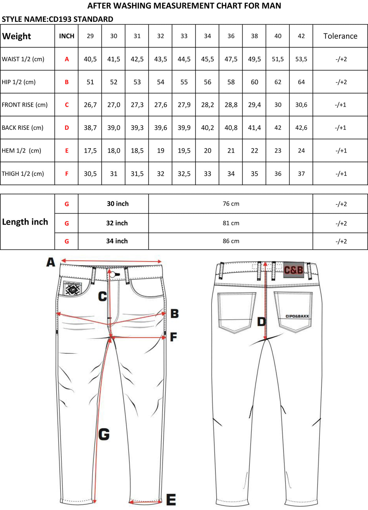 Cipo & Baxx ORION Herren Jeans Denim CD193 - Persvision