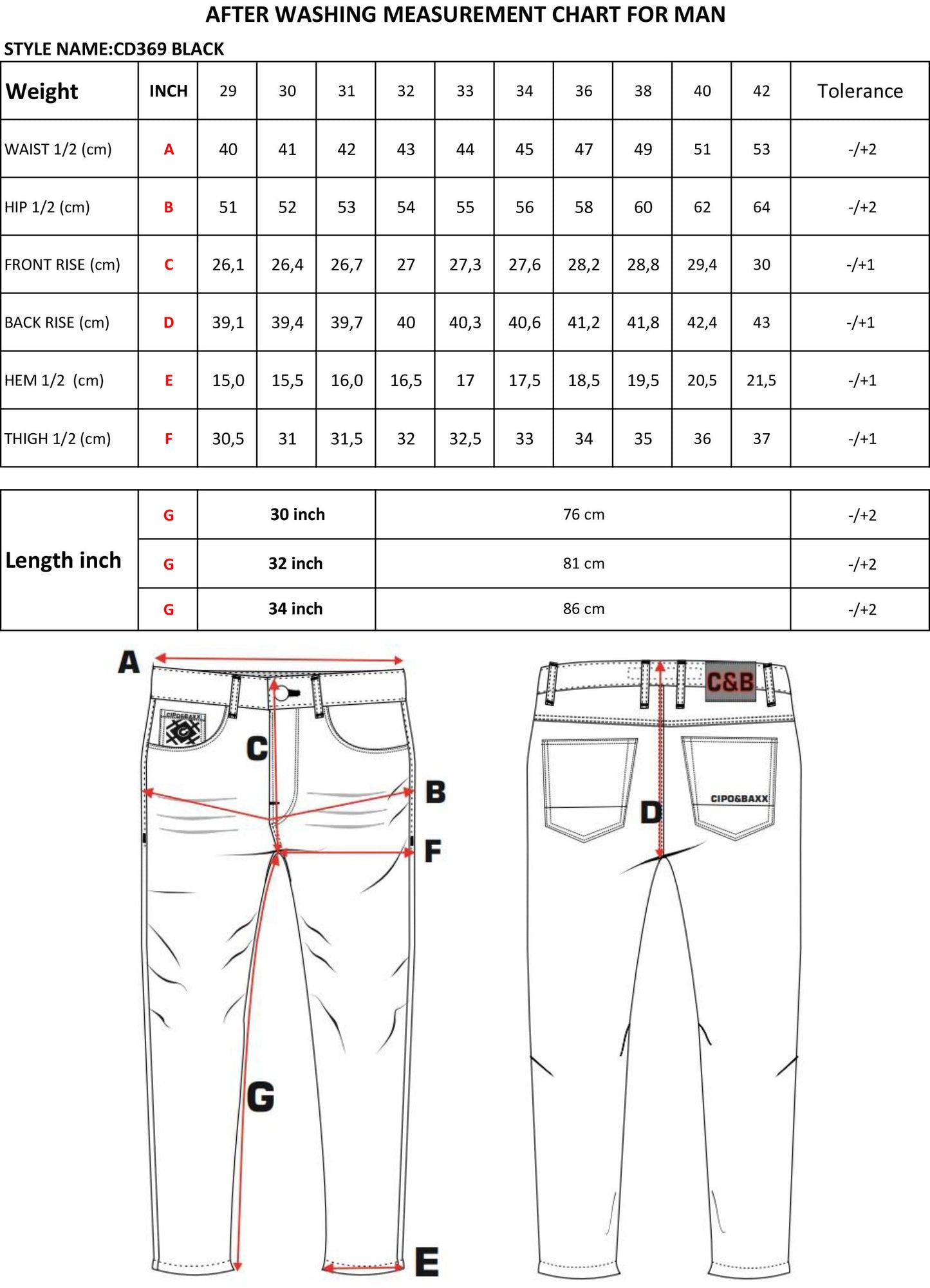 Cipo & Baxx PROTON Herren Jeans Denim CD369