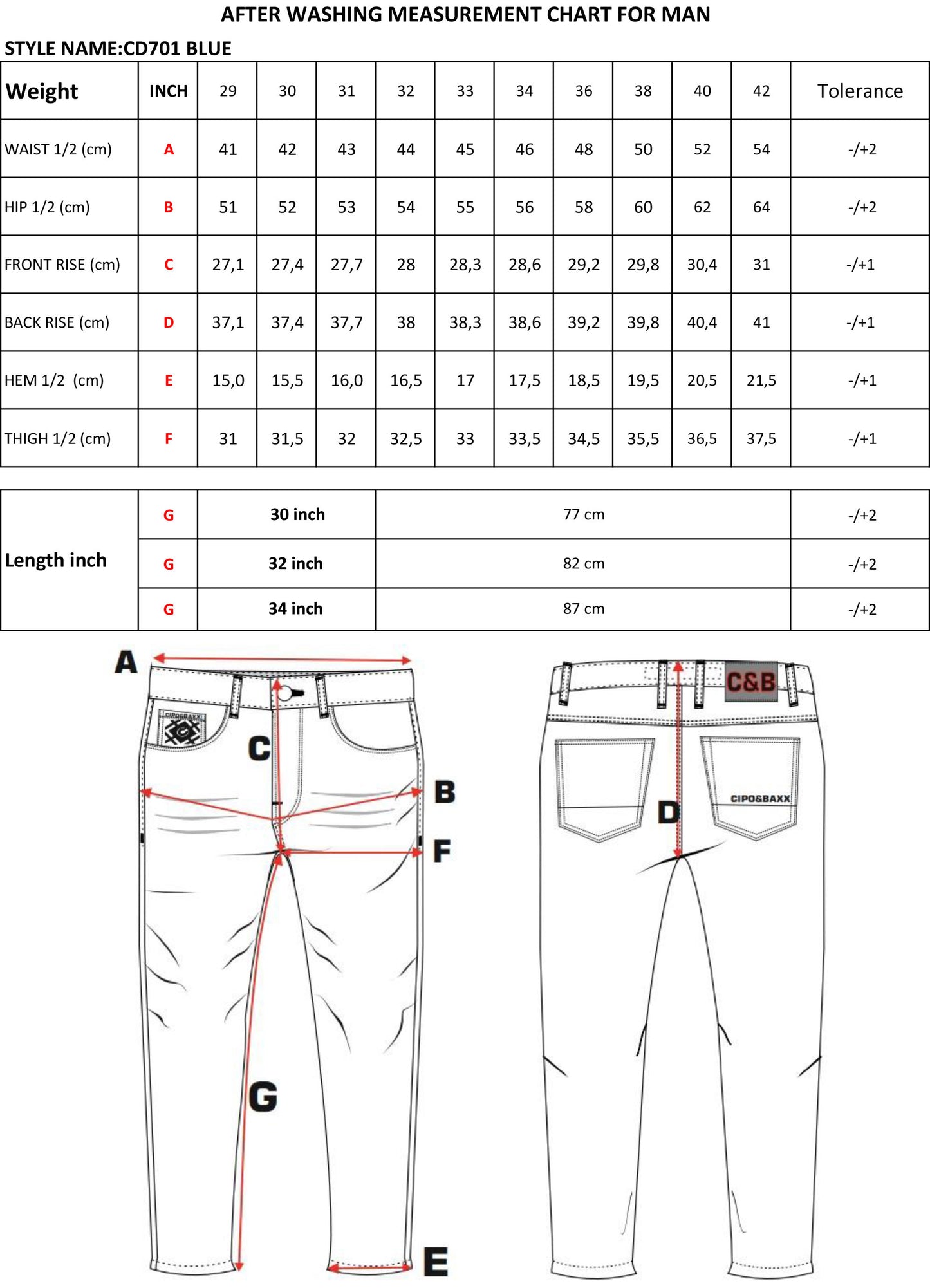 Cipo & Baxx YANN Herren Jeans Denim CD701