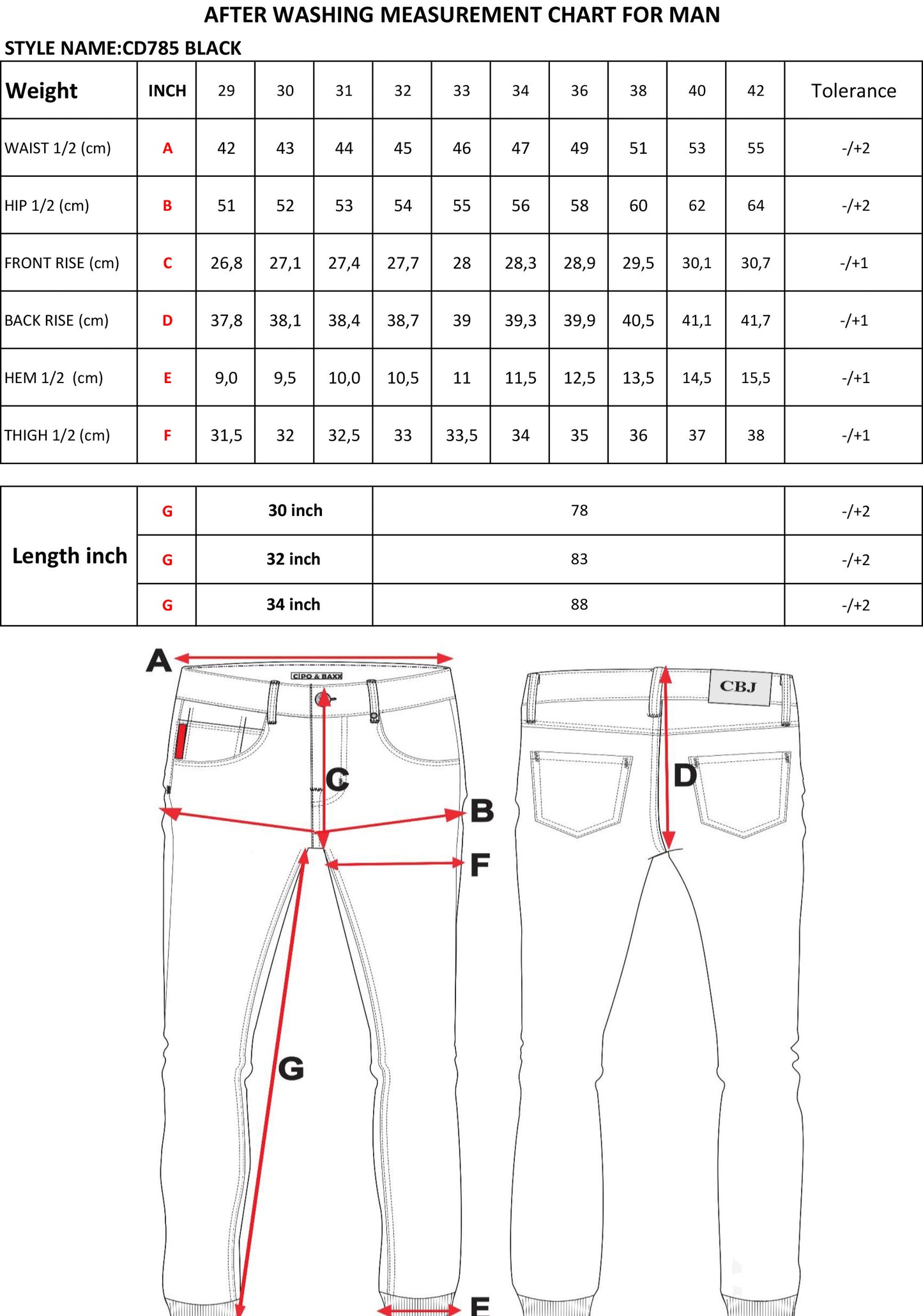 Cipo & Baxx JULIEN Herren Cargohose CD785