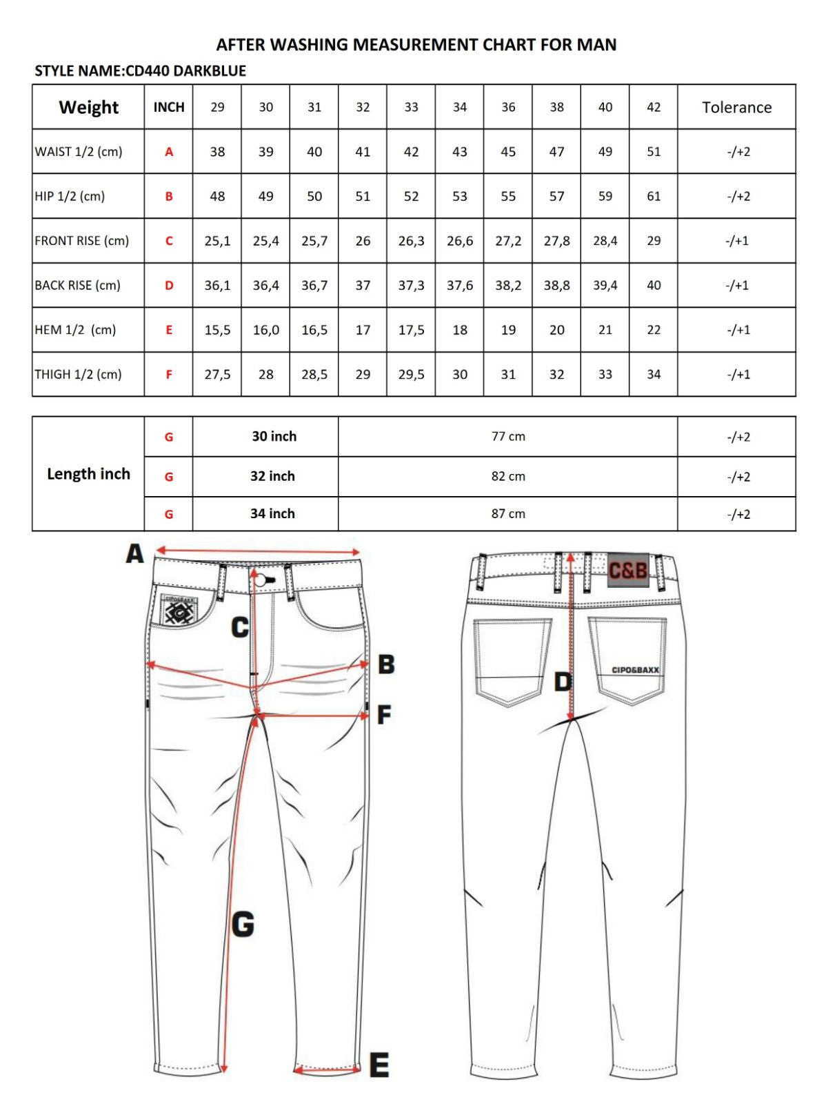 Cipo & Baxx Westport Herren Jeans Denim CD440