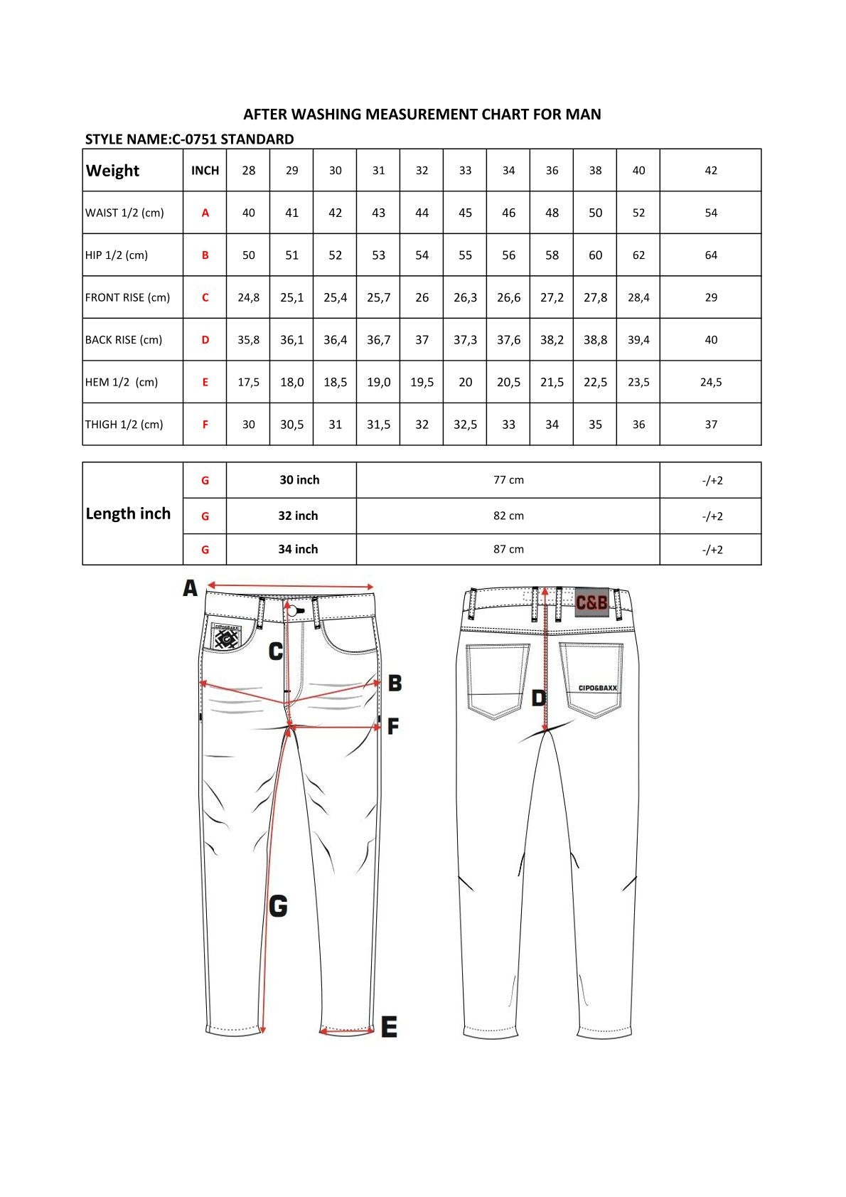 Cipo & Baxx SILVER ZIPP Herren Jeans Denim C-0751