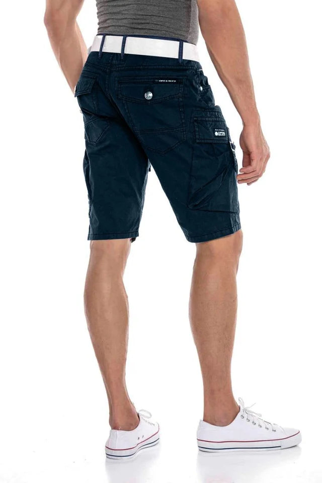 Cipo & Baxx Herren Shorts Modern Auffällig Bunt Cargo