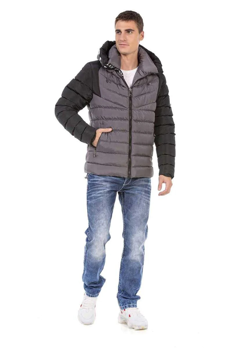 Cipo & Baxx ELIAS men's quilted jacket CM185