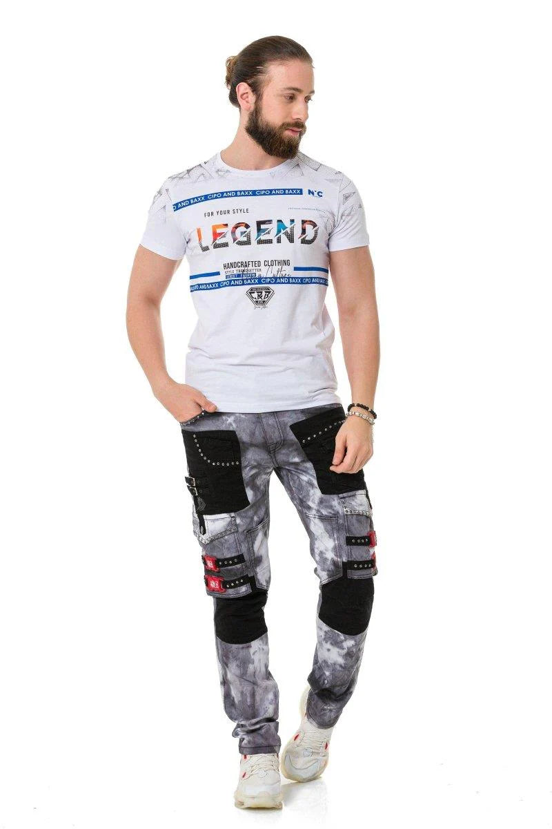 Cipo & Baxx LEGEND Herren T-Shirt CT715