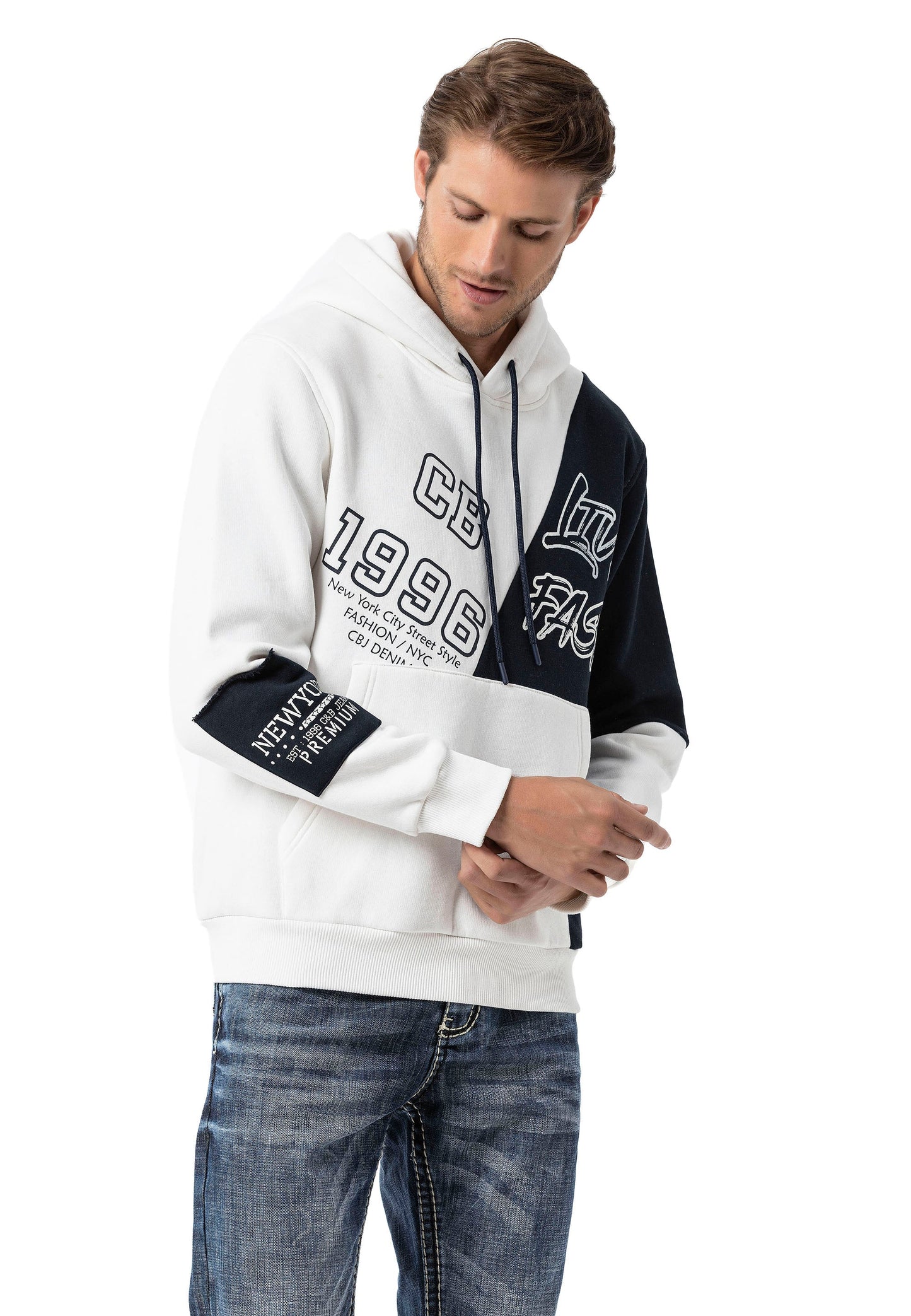 Cipo & Baxx PINA Herren Kapuzen Hoodi Sweatshirt CL573