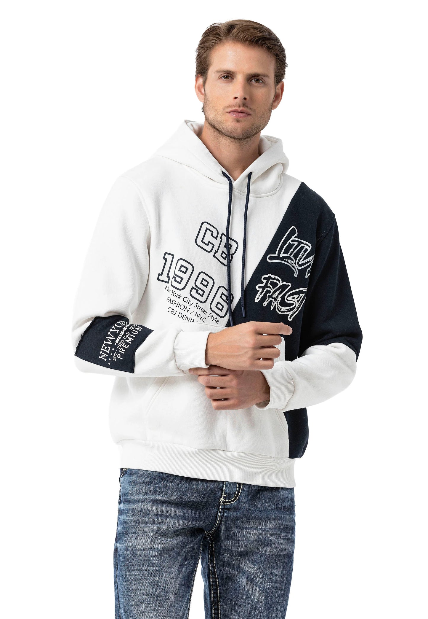 Cipo & Baxx PINA Herren Kapuzen Hoodi Sweatshirt CL573