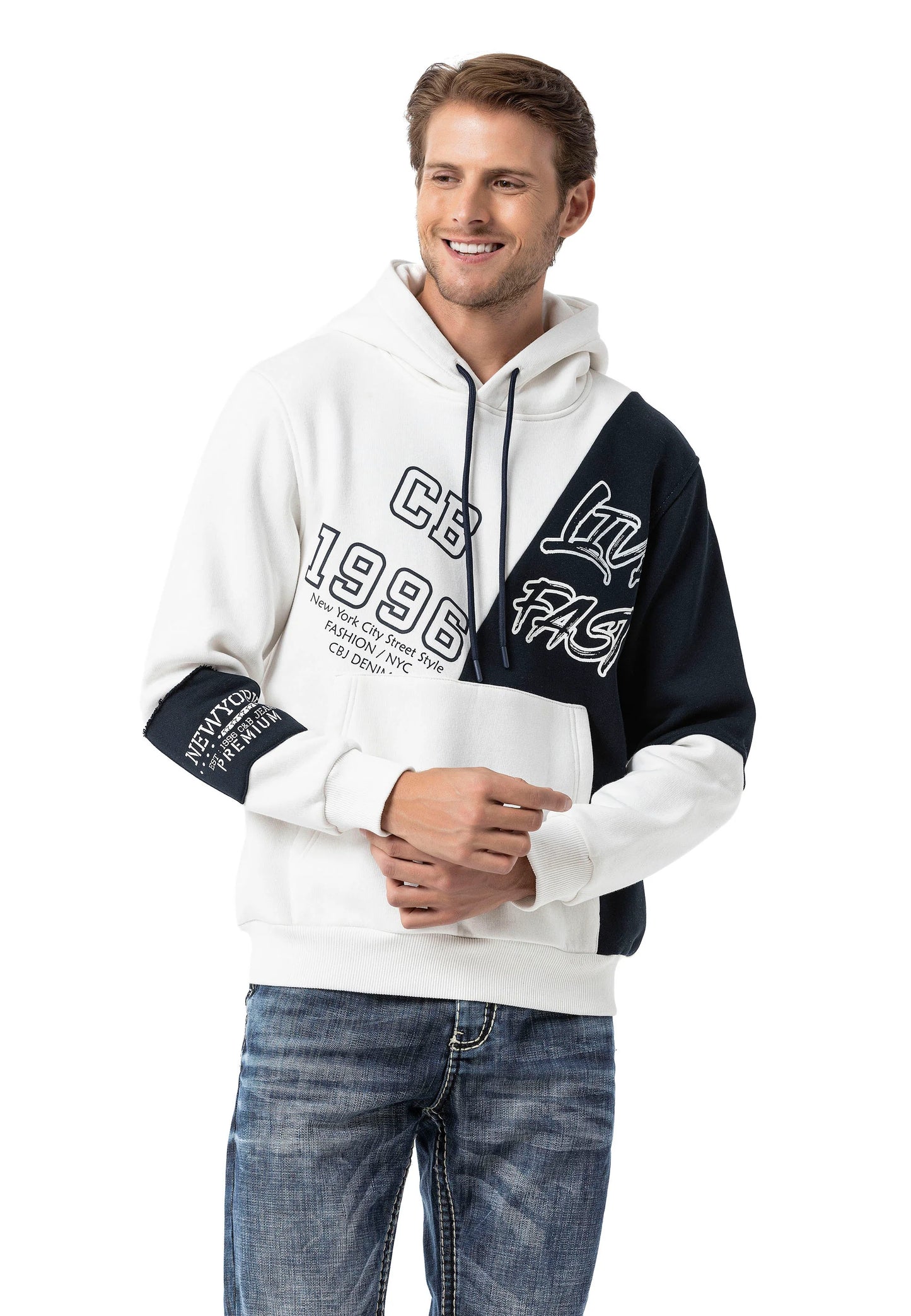 Cipo & Baxx PINA Herren Kapuzen Hoodi Sweatshirt CL573