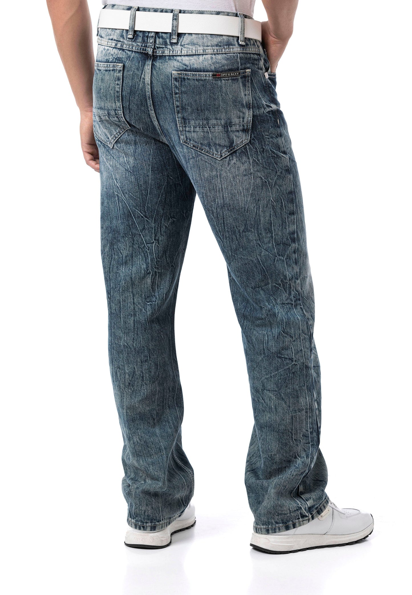 Cipo & Baxx CHEVY Herren Baggy Jeans Denim CD903