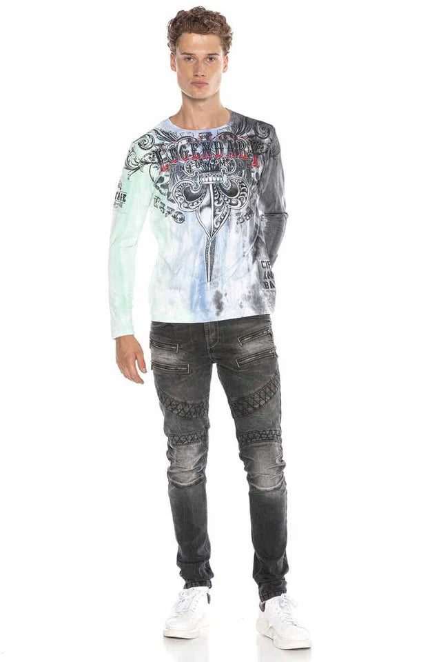 Cipo & Baxx FIUS Herren Shirt CL408