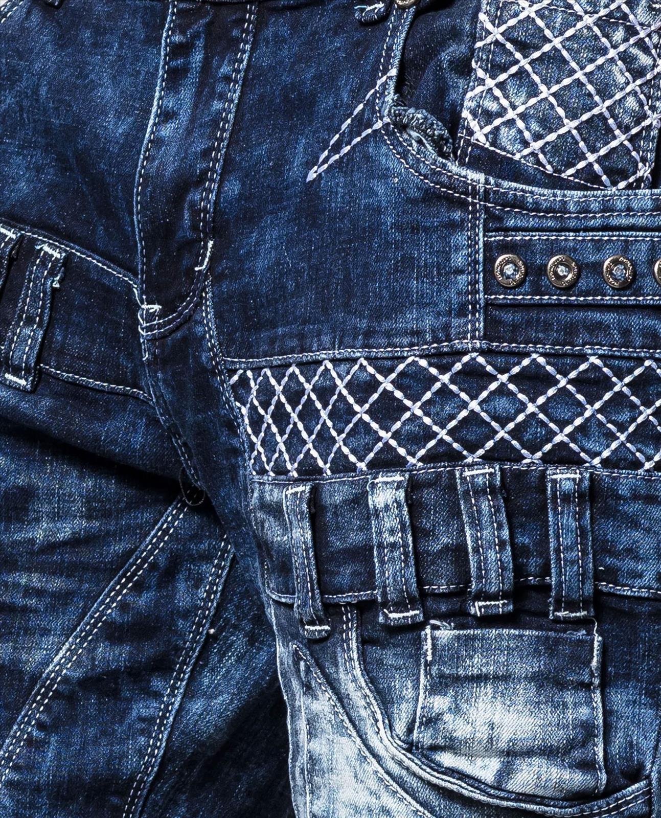 K&M Kosmo Lupo TITO Herren Jeans Denim Straight Cut