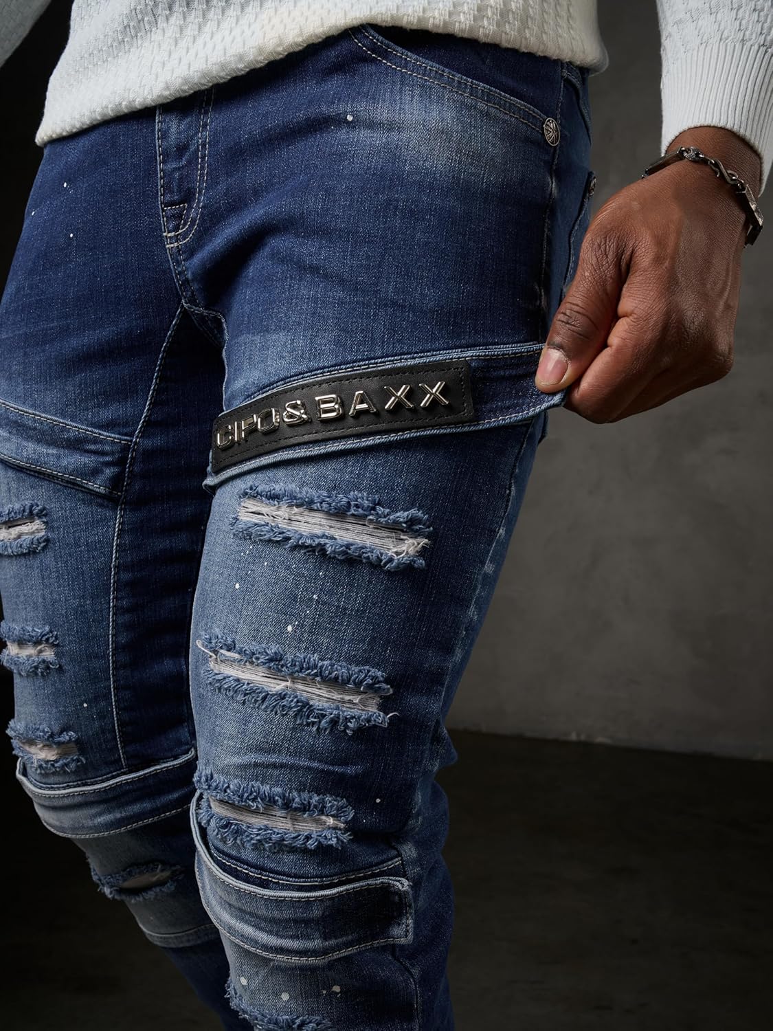 Cipo & Baxx CONNECT Herren Jeans Denim CD555