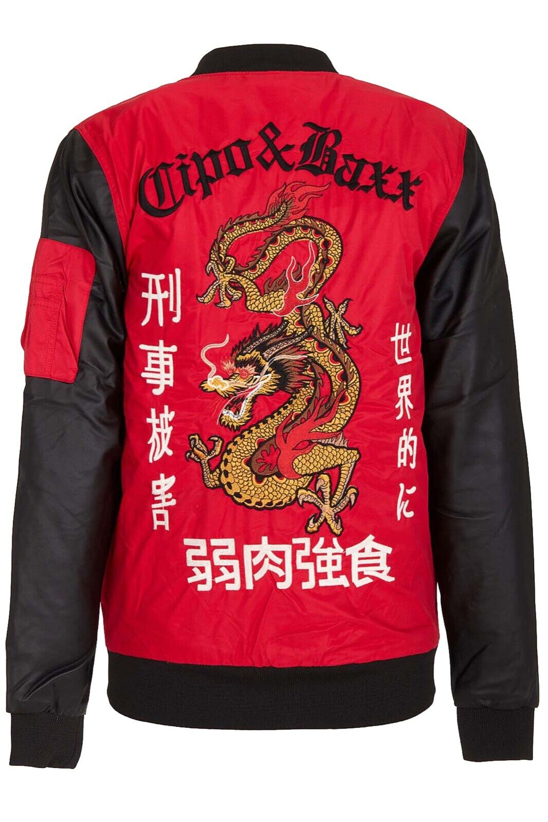 Cipo & Baxx WAKO Herren BomberJacke Bestickt CJ175