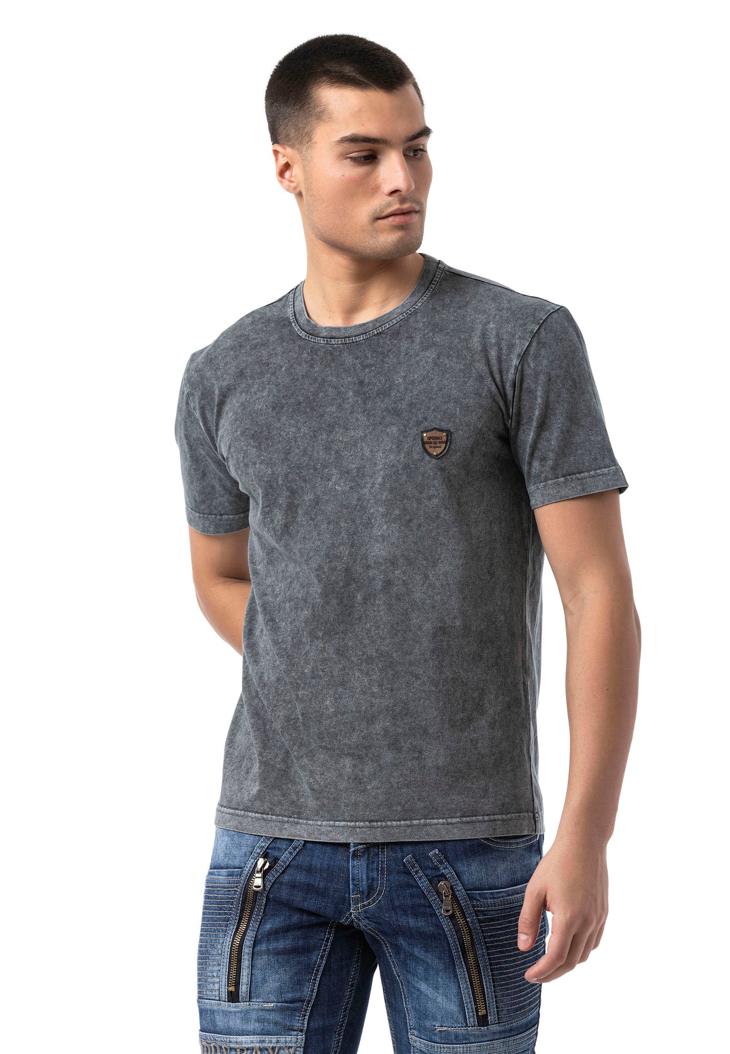 Cipo & Baxx PARK Herren T-Shirt Relax Fit CT808