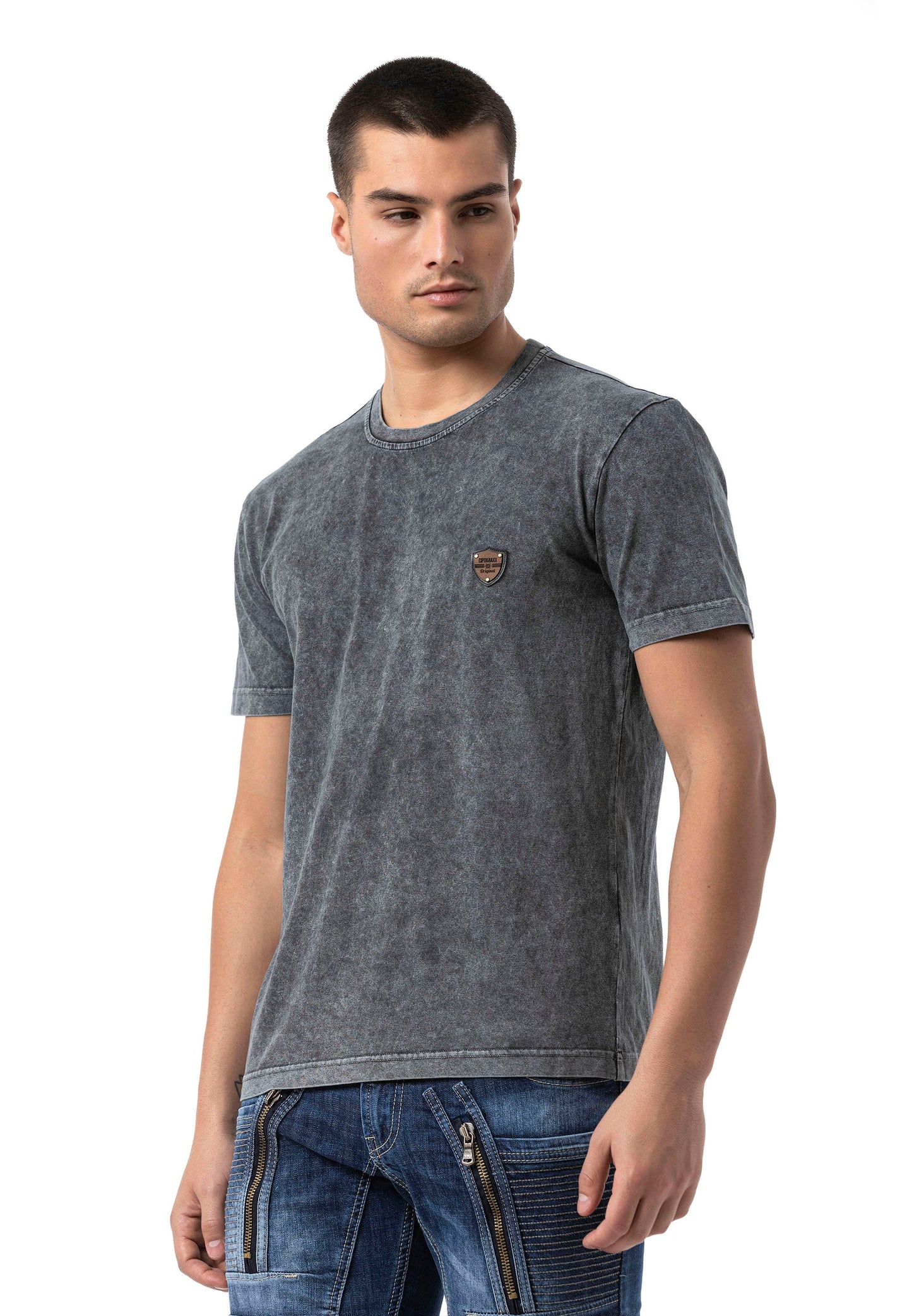 Cipo & Baxx PARK Herren T-Shirt Relax Fit CT808