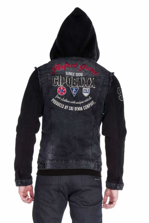 Cipo & Baxx EASTWOOD Herren Jeans Jacke Weste Denim CJ185 - Persvision