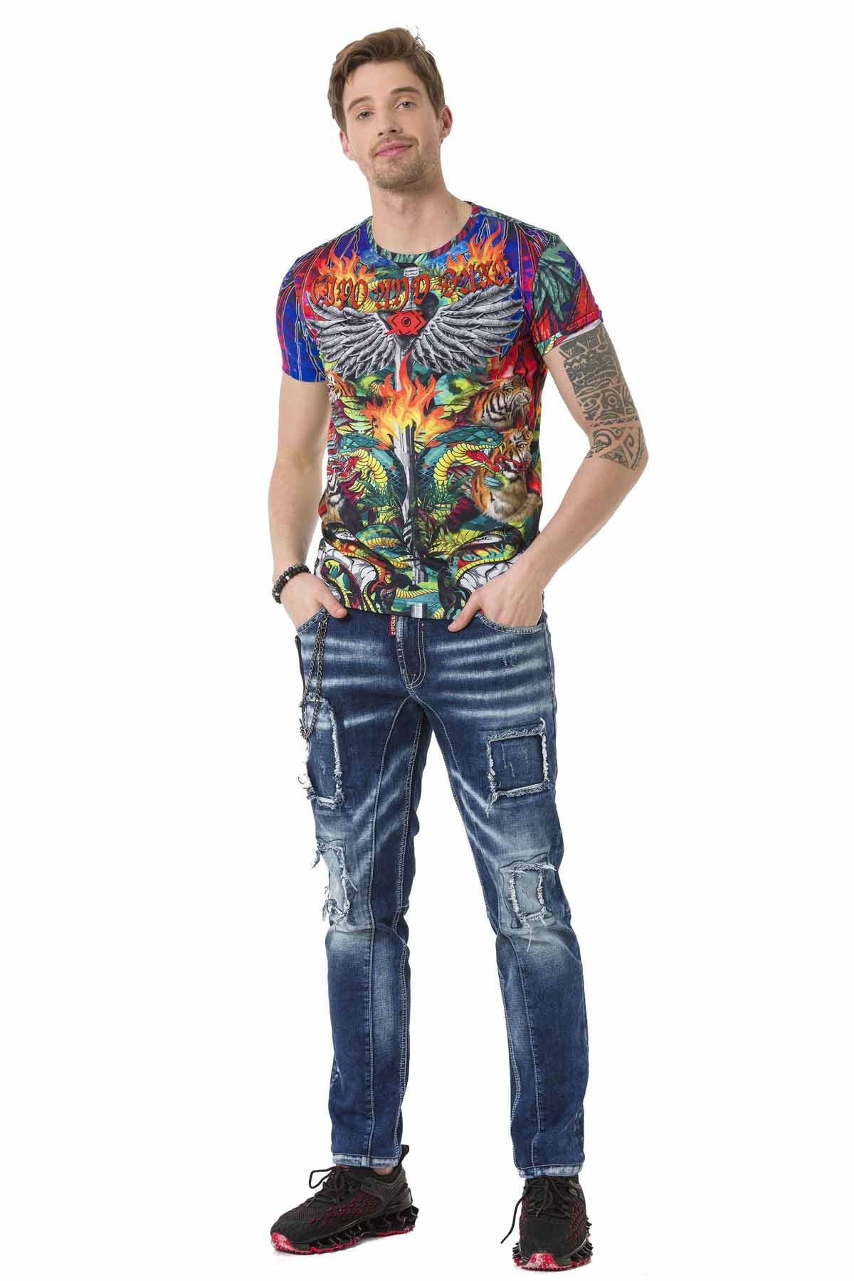 Cipo & Baxx RIO Herren T-Shirt CT669