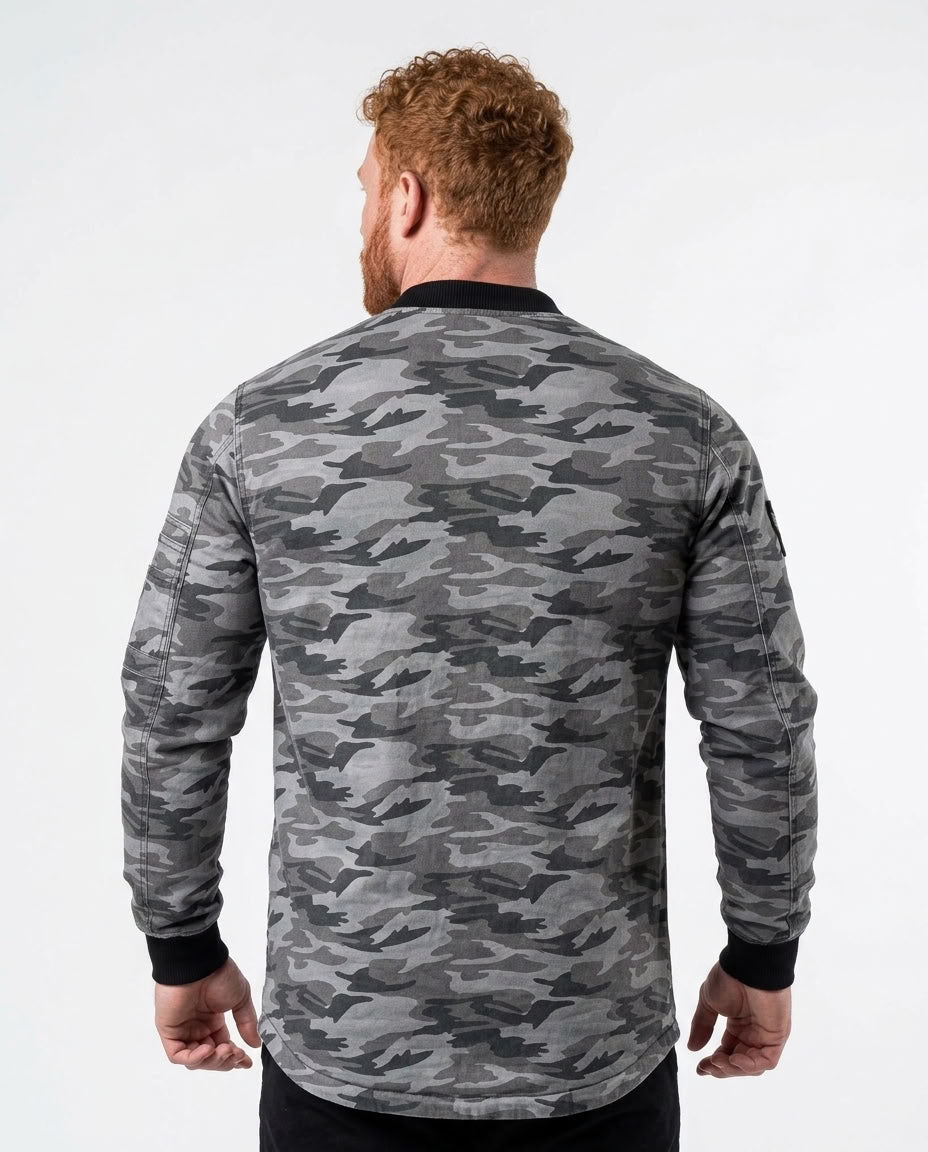 Cipo & Baxx CARTER Herren Jacke CJ153 grey - Persvision