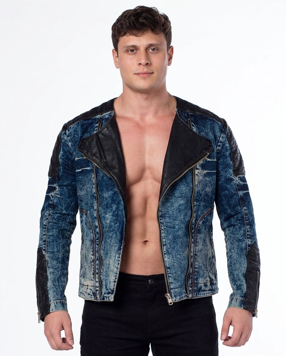 Cipo & Baxx ARRON Herren Denim Jacke CJ135 - Persvision