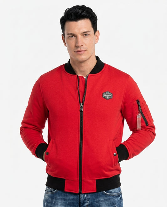 Cipo & Baxx KIA Herren Jacke CJ151 red