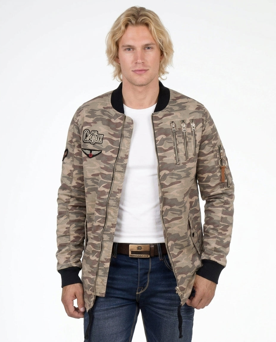 Cipo & Baxx LEBLON Herren camouflage Jacke CJ153