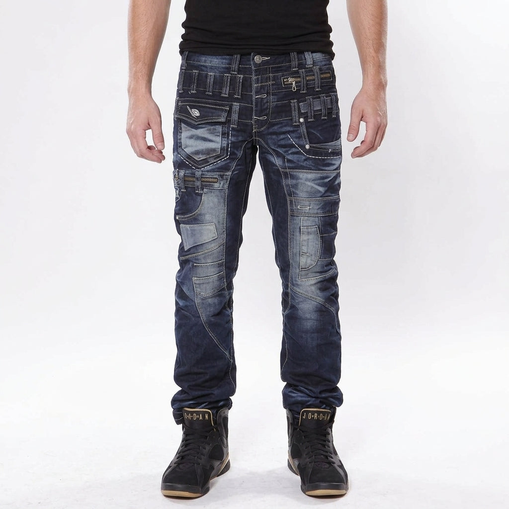 JAPRAG BULLET JR3164 Herren Jeans Denim Straight Cut Japan Design