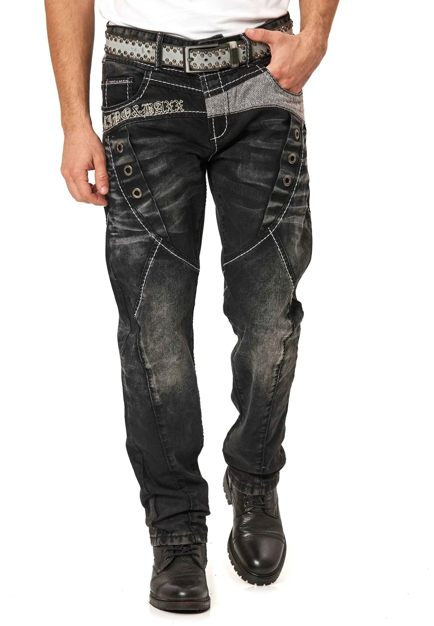Cipo & Baxx CYCLE Herren Jeans Denim CD917